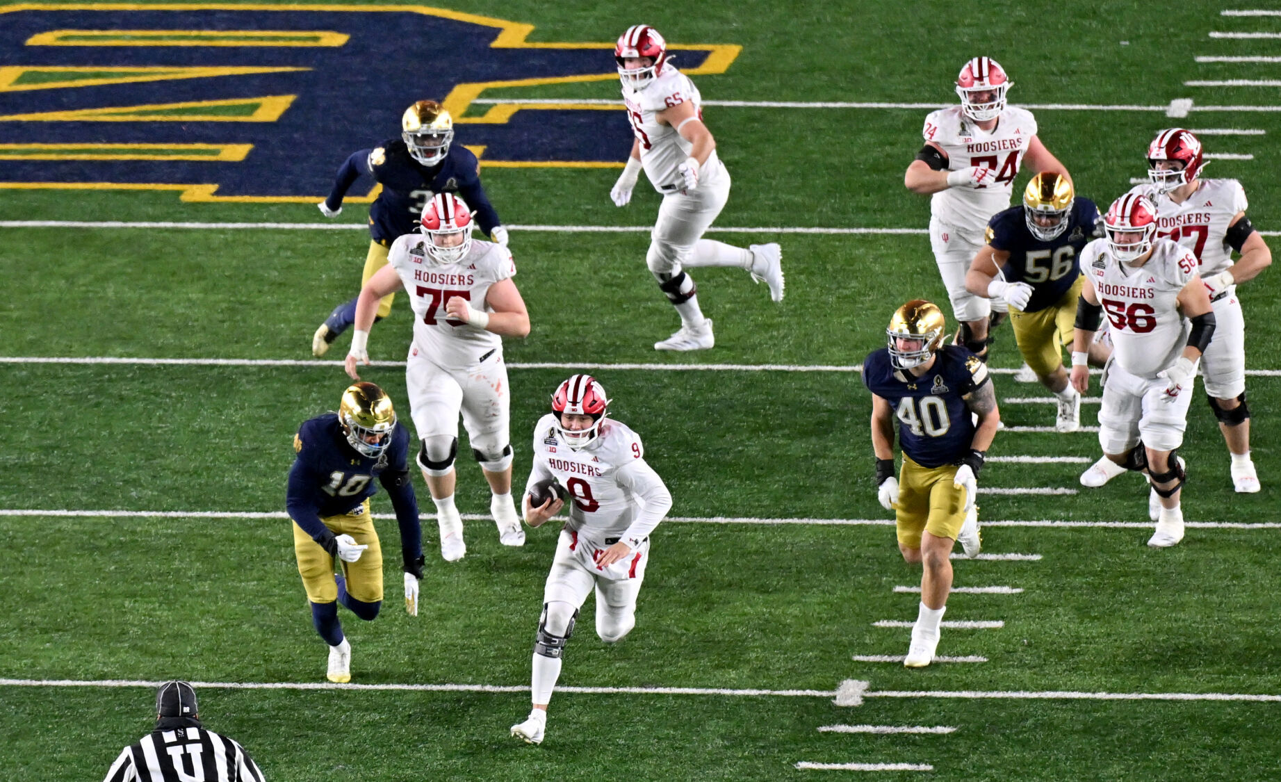 NCAA Football: CFP National Playoff First Round-Indiana At Notre Dame ...