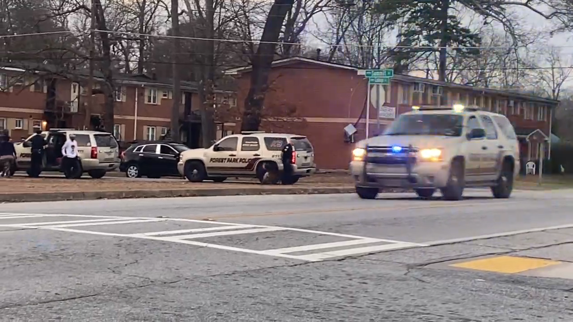 Video Heavy Police Activity In Forest Park Near College Street