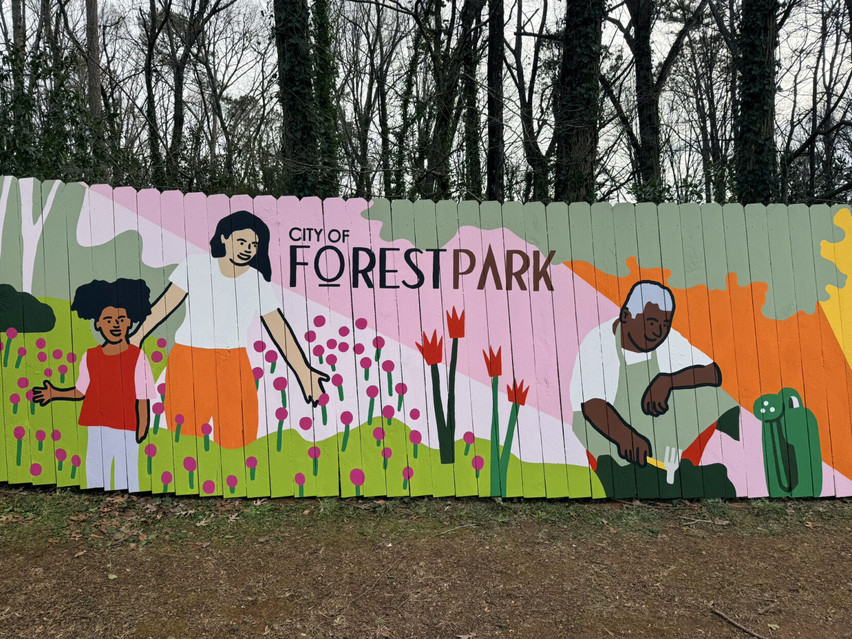 Forest Park unveils new mural at community garden in Ward 4 | News