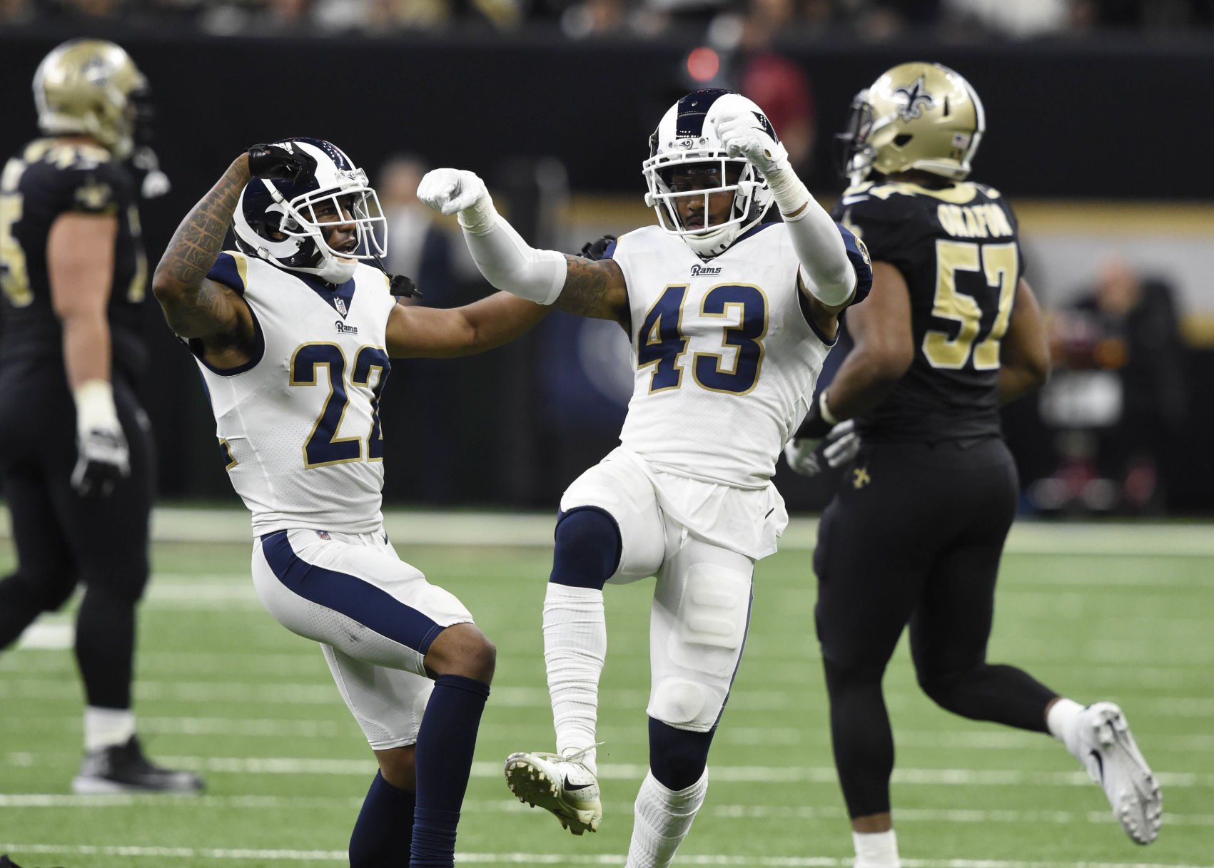 PHOTOS: NFC Championship Game, Rams Vs. Saints | Sports | News-daily.com