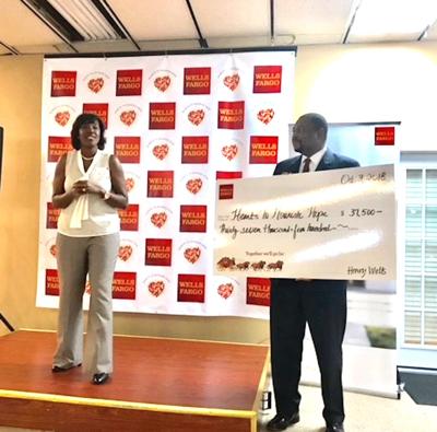 Wells Fargo Awards Grant To Hearts To Nourish Hope Features News Daily Com