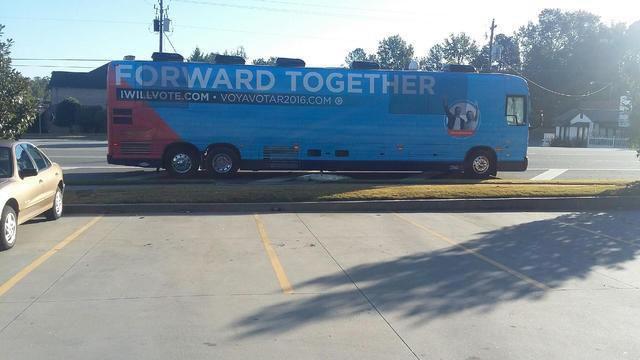 Dnc Apologizes After Sewage From Campaign Bus Dumped On Georgia Street News News Daily Com