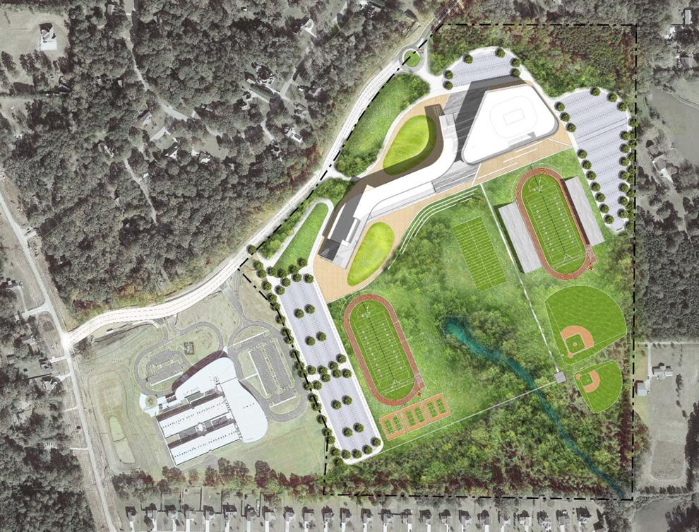 Concept design for the new Morrow High School Multimedia