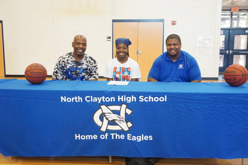 North Clayton S Larris To Play Basketball At Columbia State