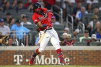 Atlanta Braves' Ronald Acuña Jr., heads for the locker room after a baseball  game against the Washington Nationals at Nationals Park, Friday, Sept. 22,  2023, in Washington. The Braves won 9-6. (AP