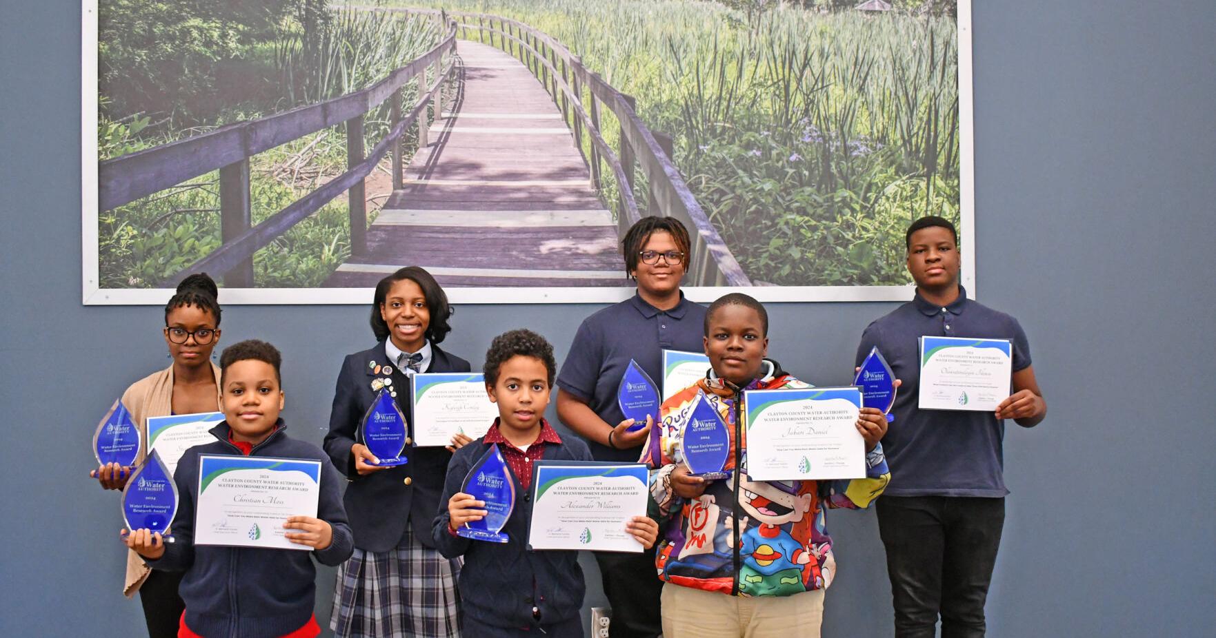 Clayton County Water Authority Honors Science Fair Winners - Vimarsana News