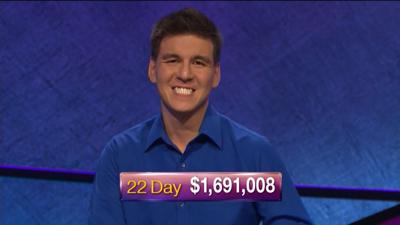 'Jeopardy!' champion James Holzhauer wins his 23rd game, continuing his streak