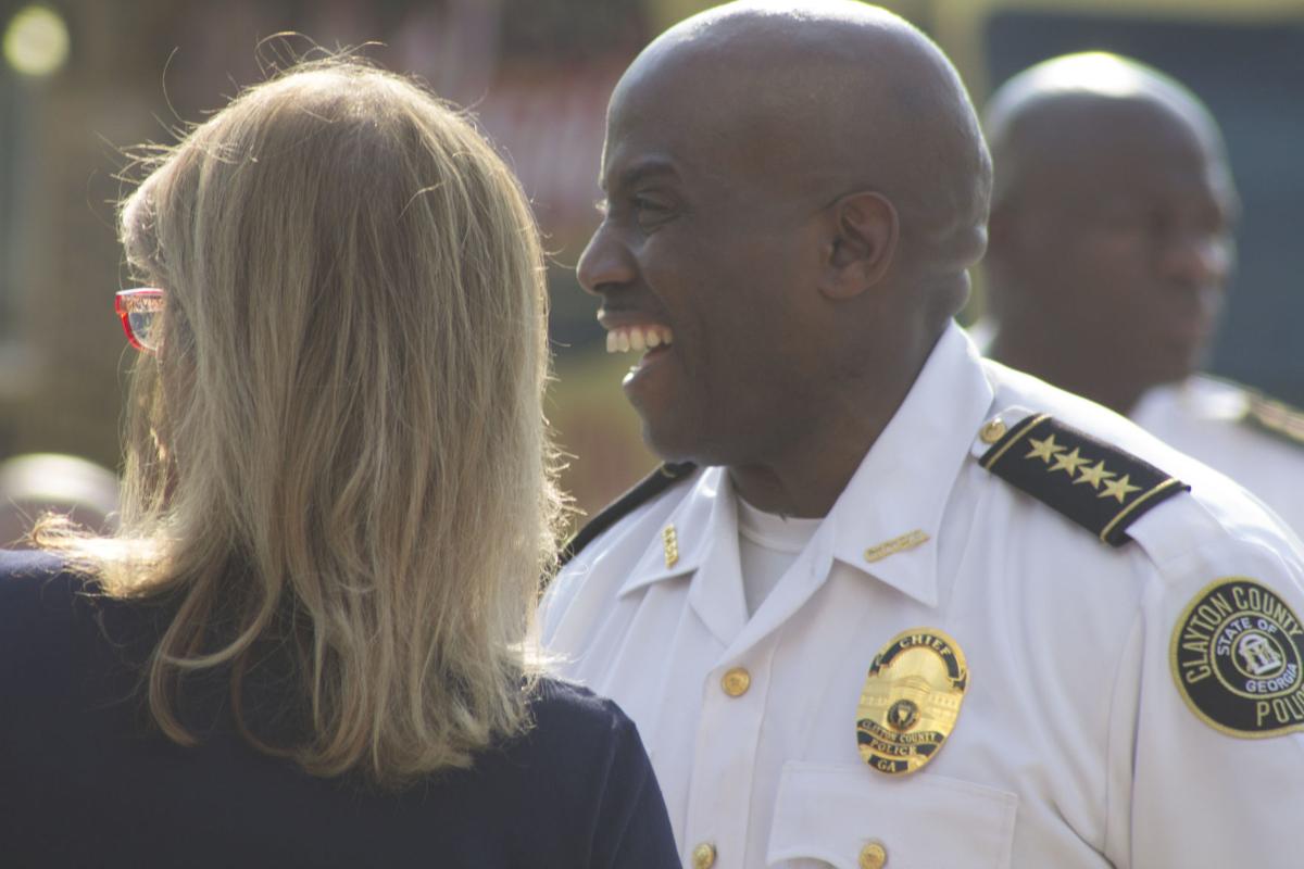 PHOTOS Officers at Clayton County Police Department Open House