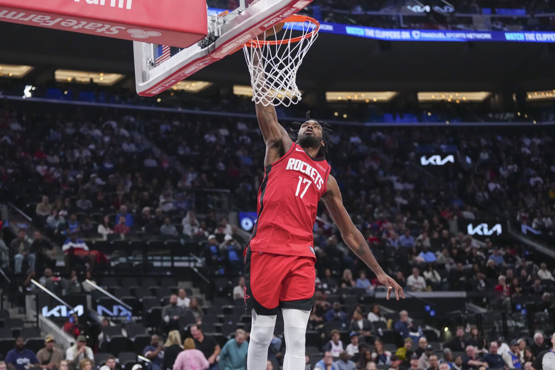 Rockets Soar as Tari Eason Lights Up Clippers at Intuit Dome