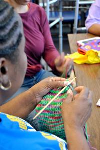 Students and Teachers Take on Knitting and Crocheting – The Live Wire