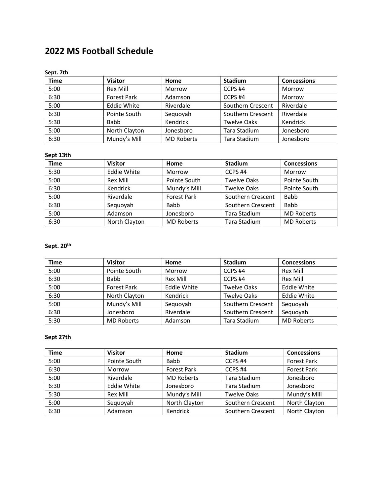 Updated 2022 MS Football Schedule.pdf