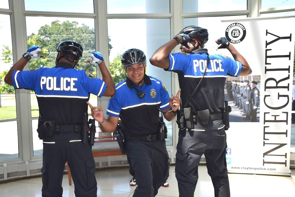 police bike shirt