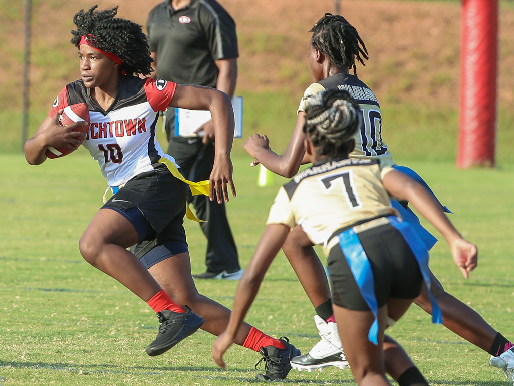 Atlanta Falcons hosting Georgia Girls Flag Football Clinic - High School  Football America