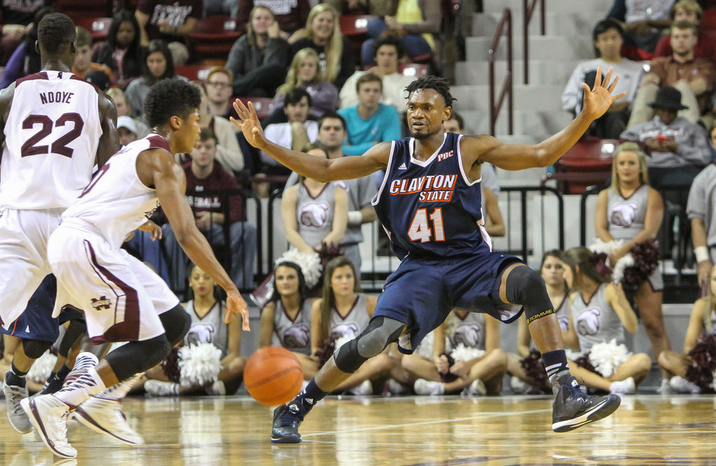 Former Clayton State basketball player finishes fourth at Nathan’s Hot