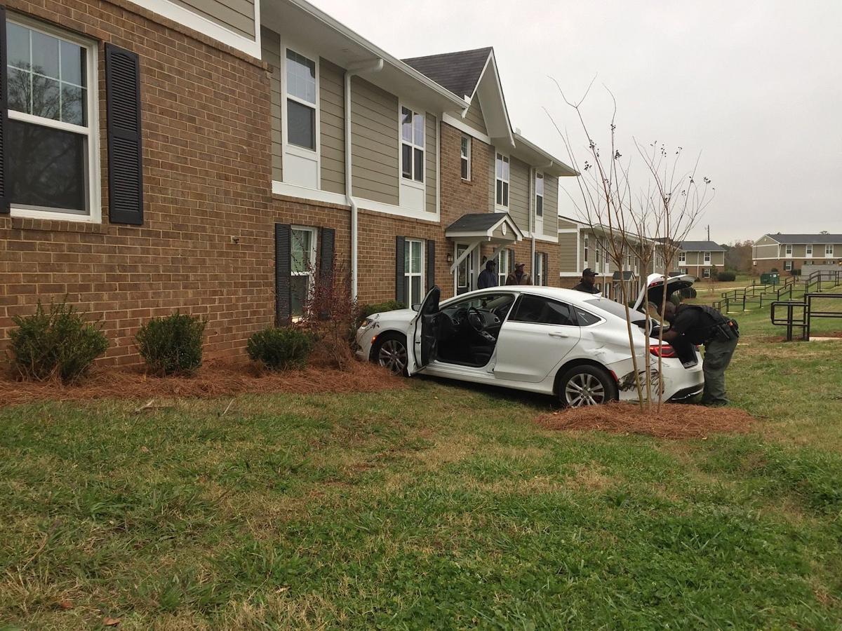 Car chase through Jonesboro ends in crash into apartment building; 3