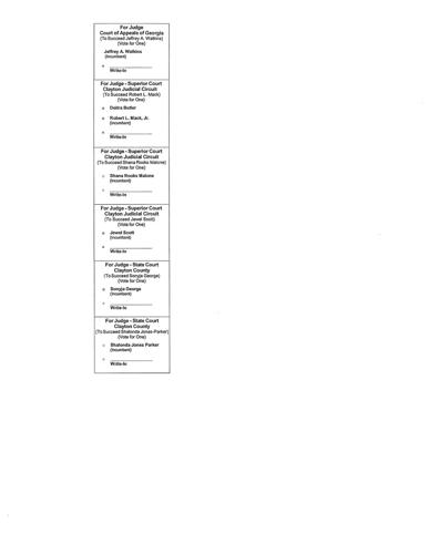 Republican Sample Ballot | News | news-daily.com