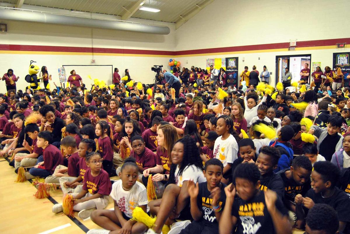 Read to the Final Four at Haynie Elementary School Multimedia news
