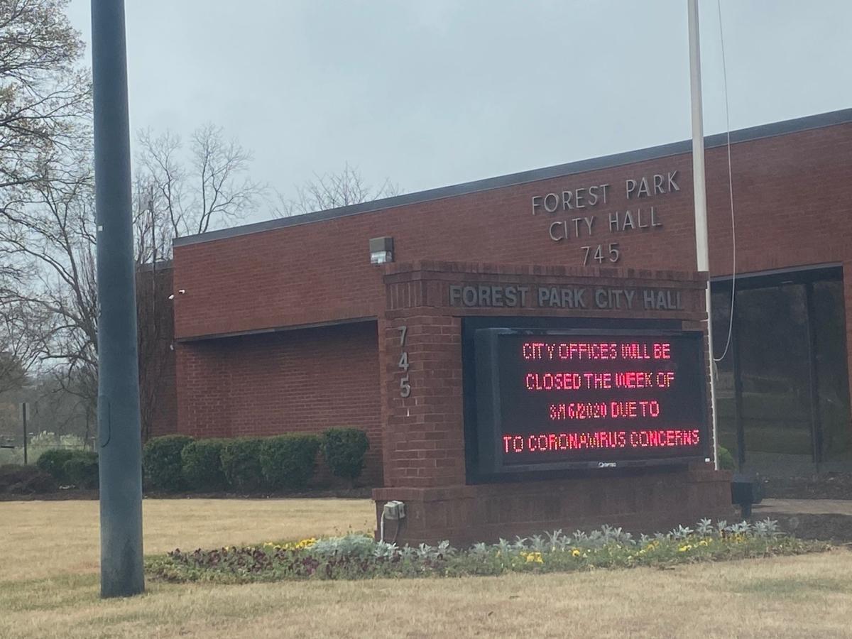 Forest Park Orders Covid 19 Shelter In Place For 14 Days Starting Monday March 30 At 10 P M News News Daily Com