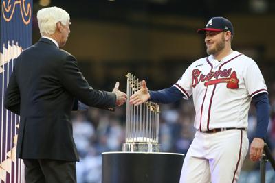 Atlanta Braves World Series trophy tour comes back to Charlotte