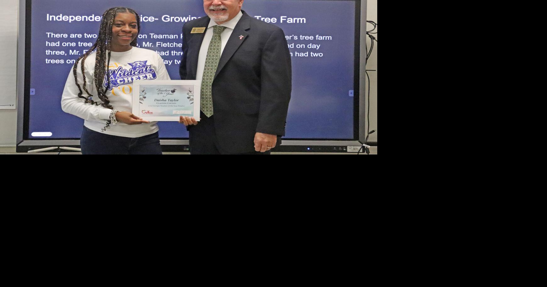 Clayton County Educator Named A State Teacher Of The Year Finalist ...