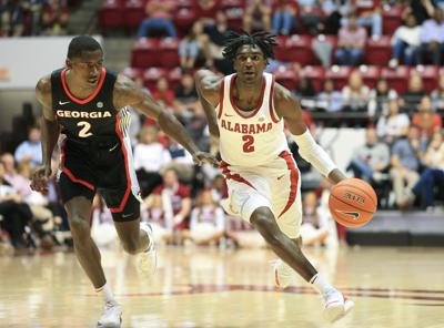 Alabama Men S Basketball Rolls Over Georgia Sports News Daily Com
