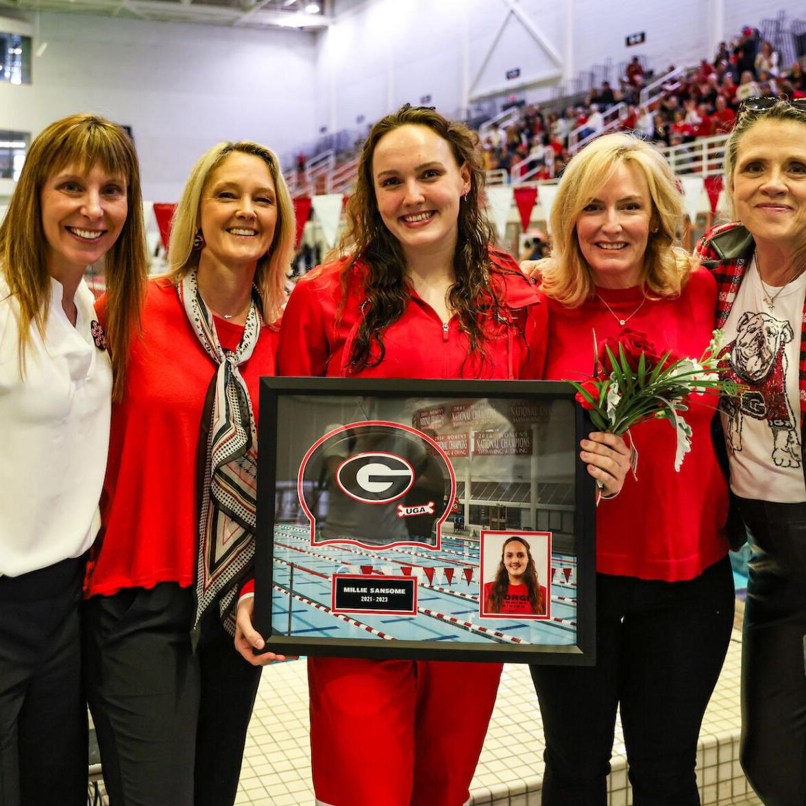 PHOTOS: Georgia Bulldogs' Senior Day Swim Meet vs. Emory