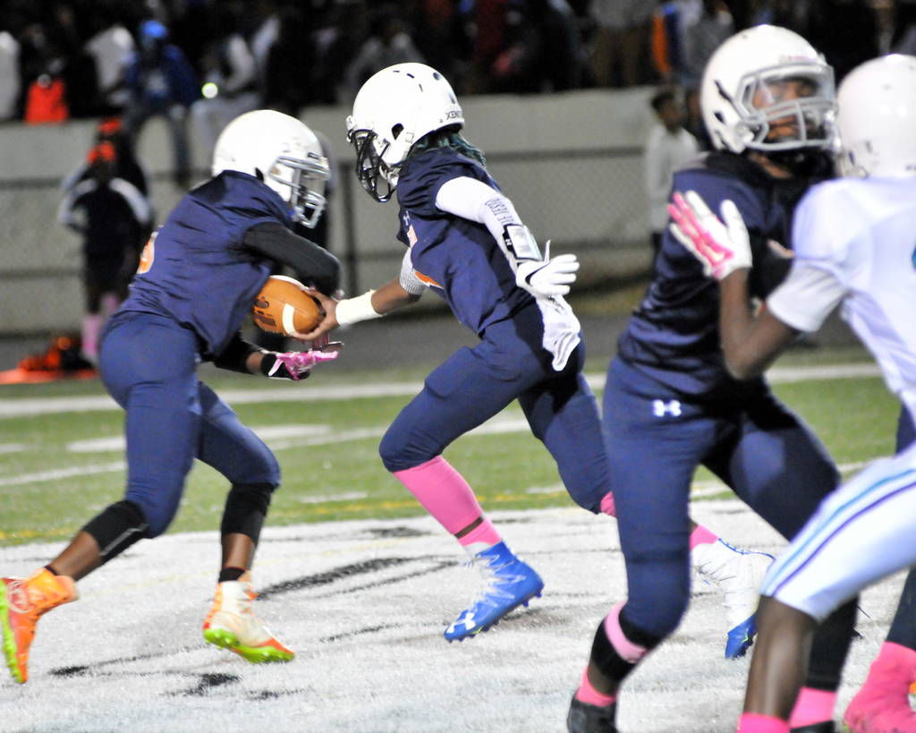 FOOTBALL North Clayton Middle caps off perfect season with county