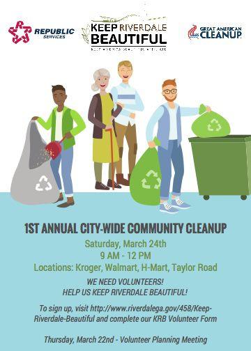 Keep Riverdale Beautiful Plans City Wide Cleanup News News Daily Com