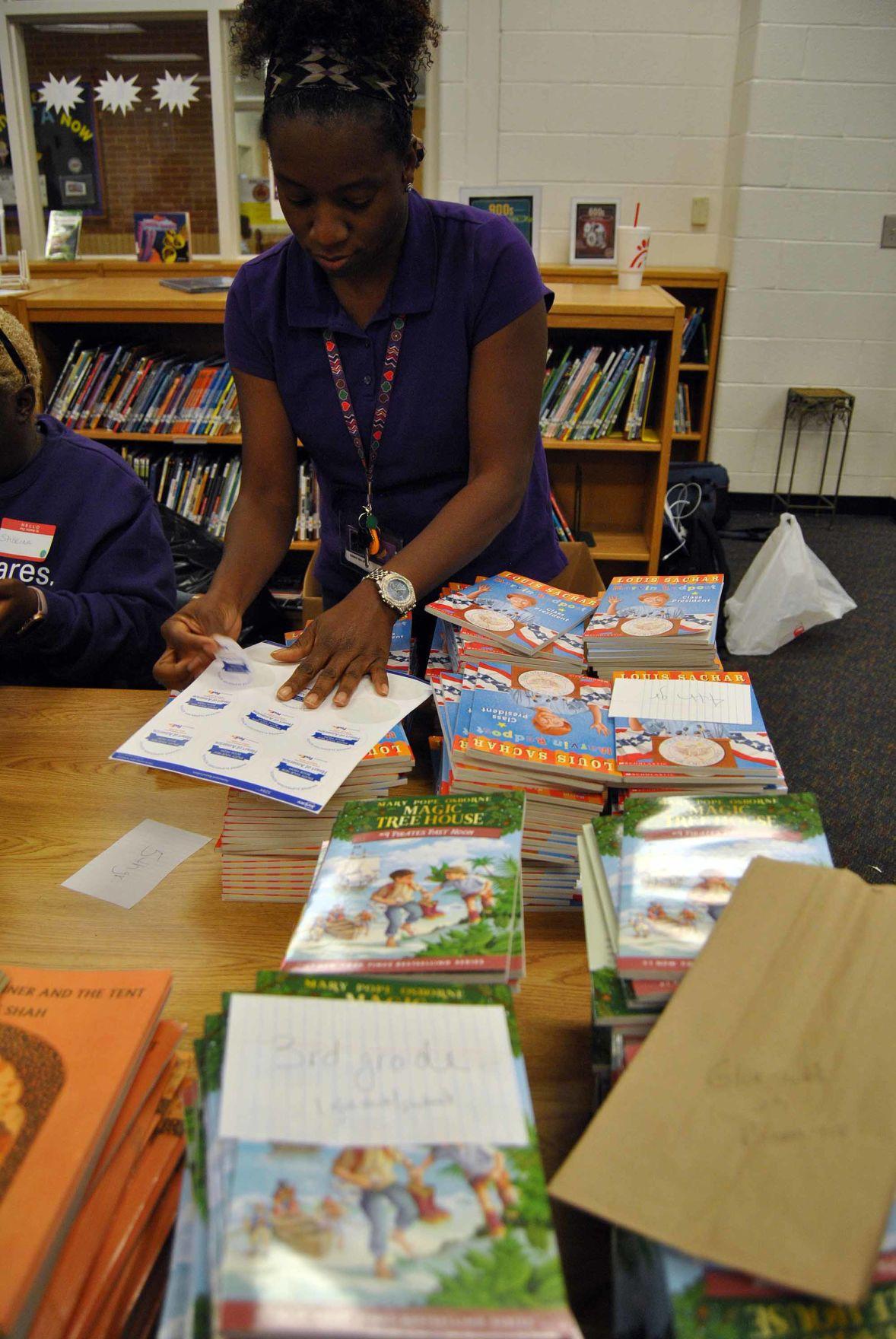 PHOTOS Clayton County's Harper Elementary School recipient of FedEx