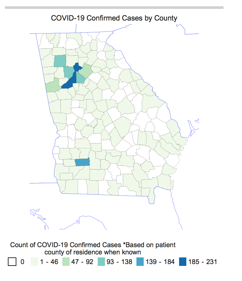 Georgia Backtracks Math Error Showed Steep Coronavirus