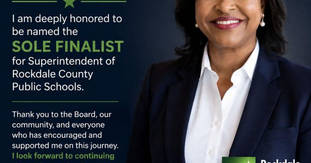 Johnson named sole finalist for Rockdale superintendent