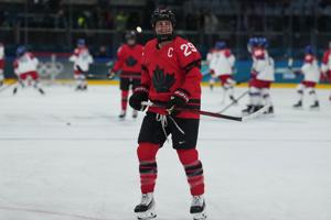 Canada routed by the US without injured Marie-Philip Poulin, optimistic she'll return at Olympics