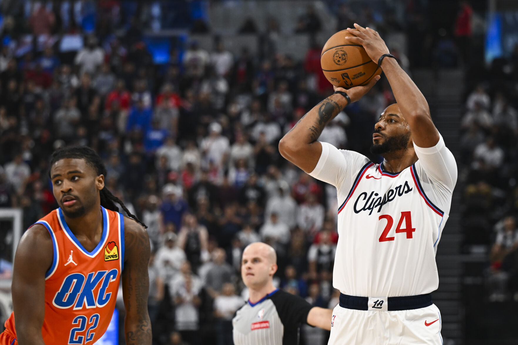 NBA: Oklahoma City Thunder At Los Angeles Clippers | Fieldlevel | News ...