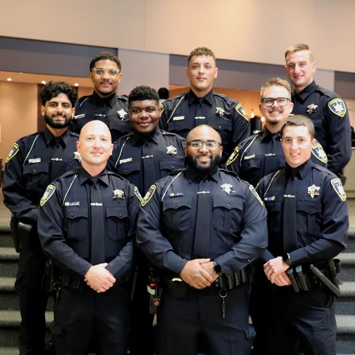 Champaign police hire nine new officers in largest class in recent
