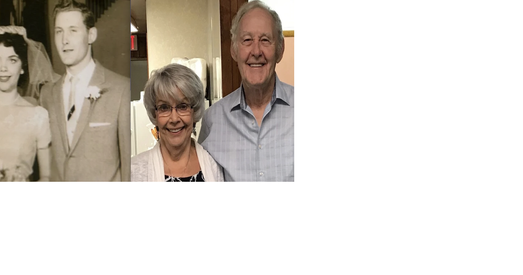 Happy 65th anniversary, Robert D. and Fay R. (Ferrero) Runck ...