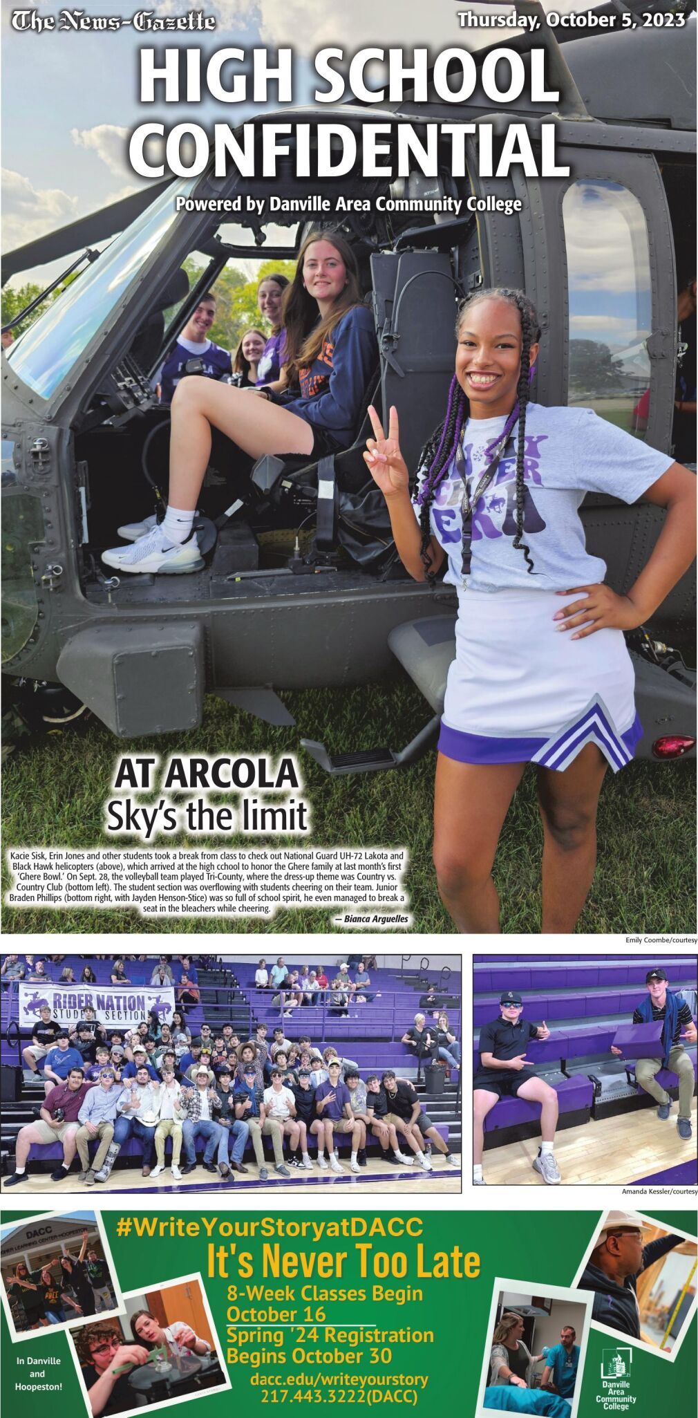 High School Confidential October 5, 2023 Special Sections news