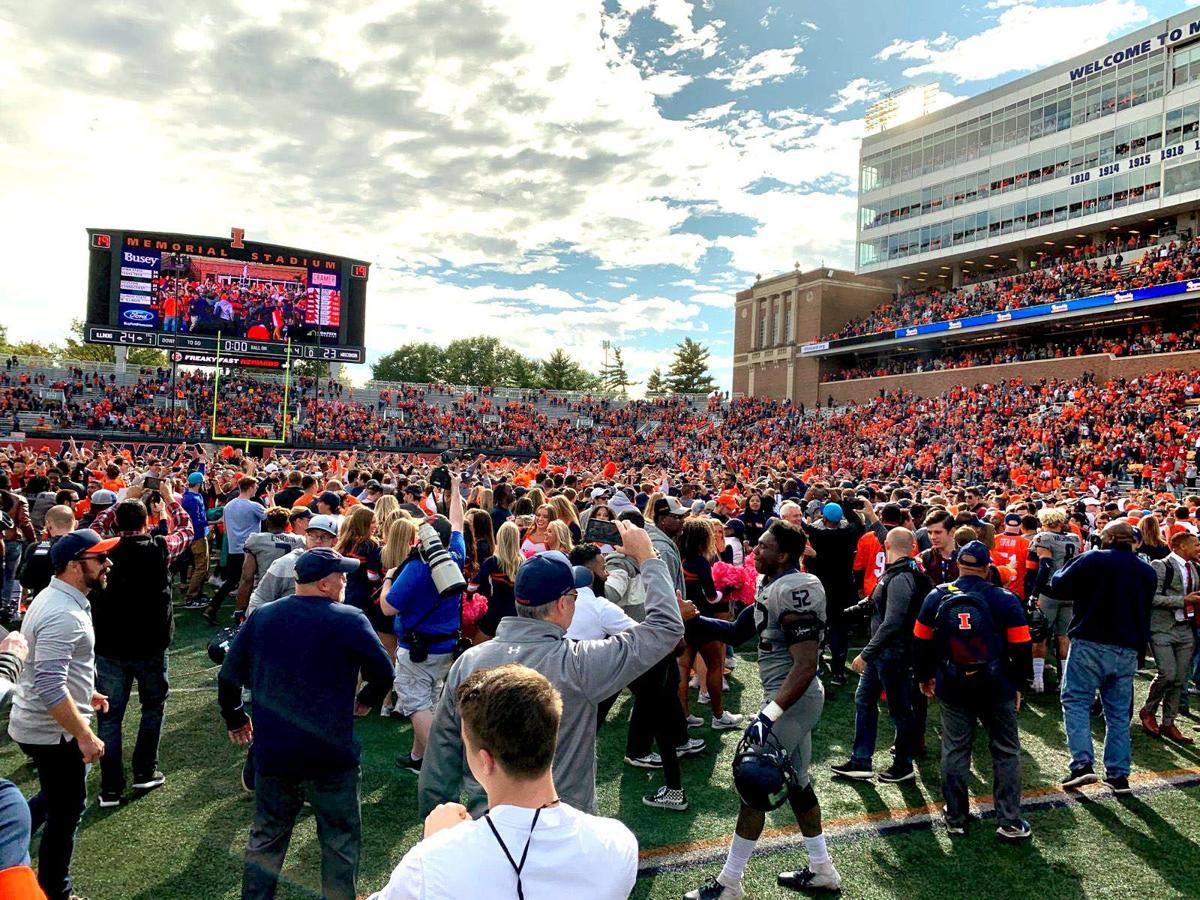 Illini fans will head where it's warm and there will be football