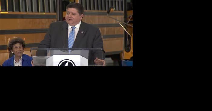 Capitol News Illinois  Pritzker focuses on business development clean energy jobs