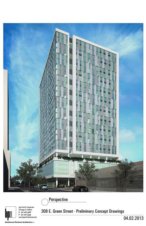 16 Story Building Planned For Fourth And Green News News