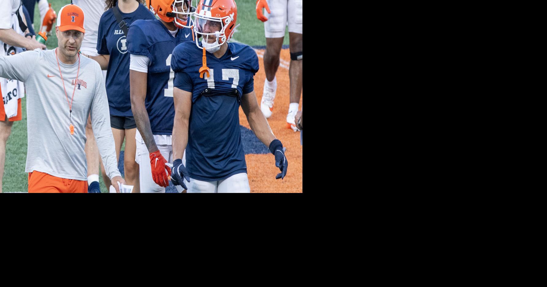 Notes: Illinois still figuring out wide receiver position
