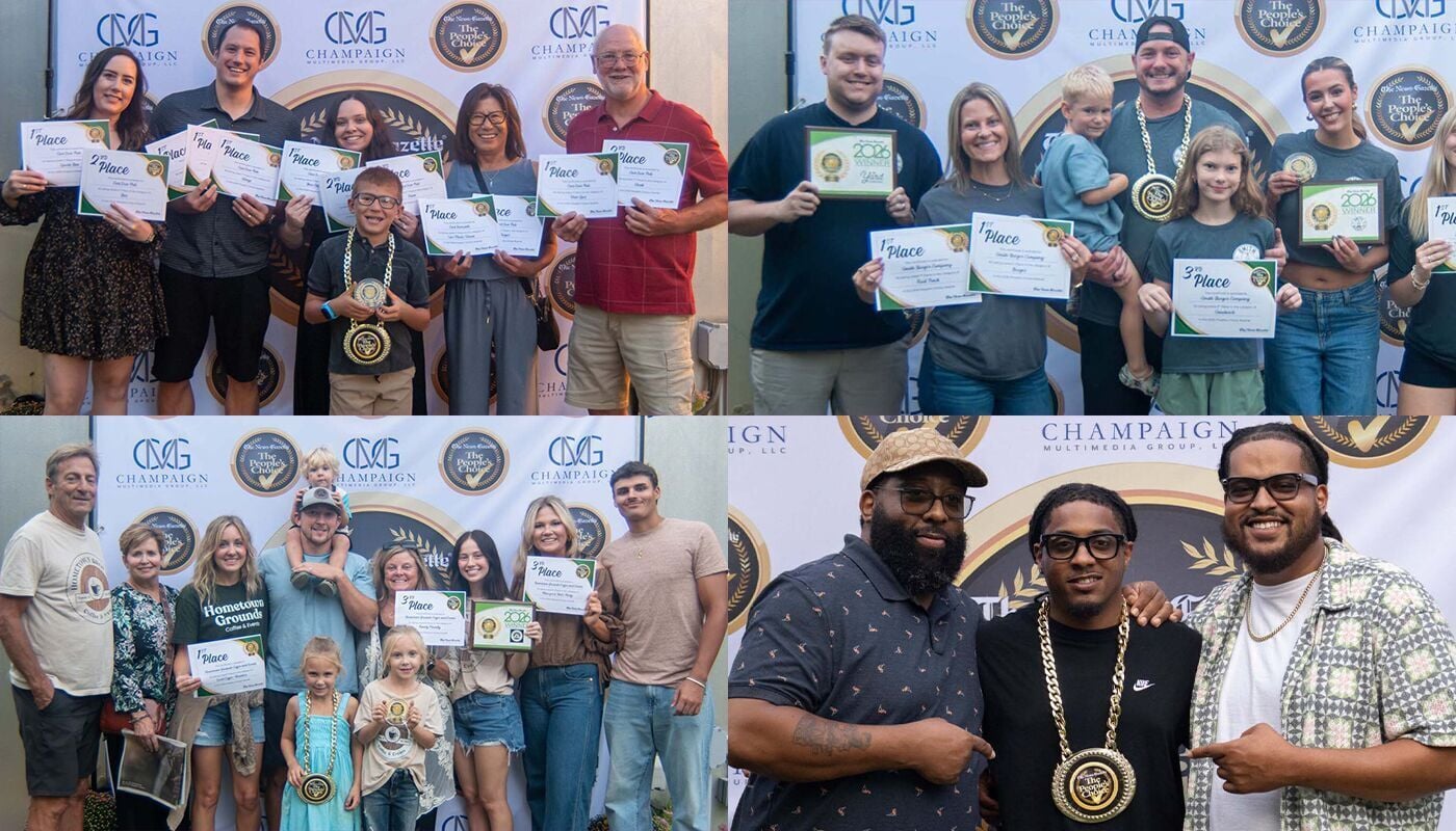 news-gazette.com - JEFF D'ALESSIO jdalessio@news-gazette.com - Big 10 | As heard on 'News-Gazette Radio': 2026 People's Choice winners