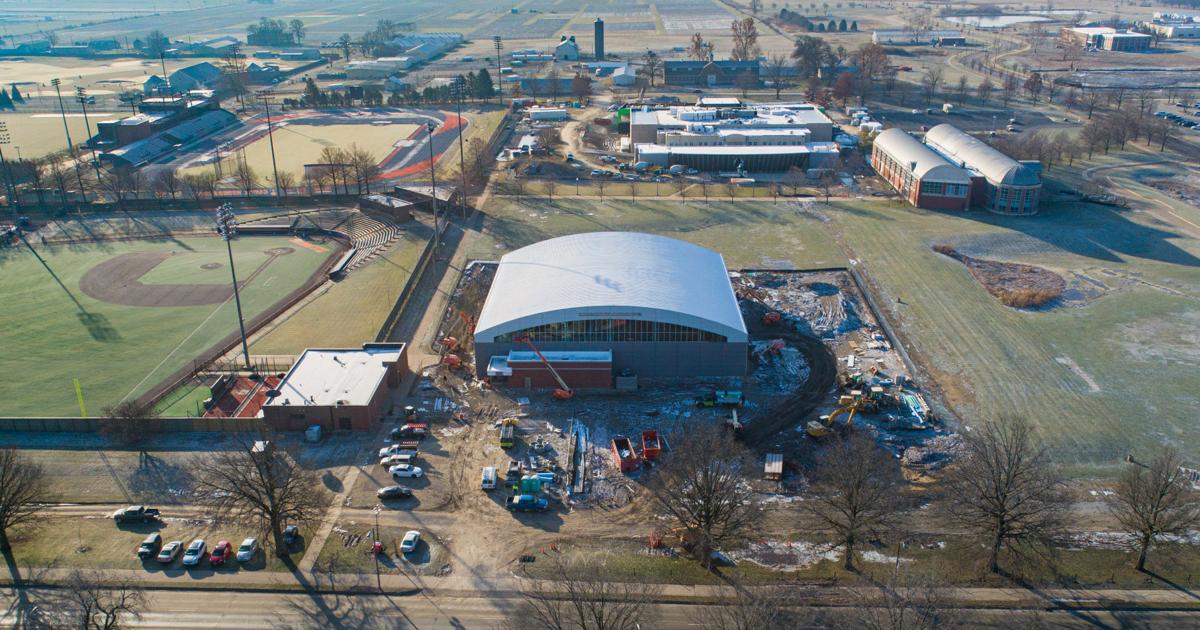 Ui Softball Complex Practice facilities for UI baseball, softball, basketball taking shape ...