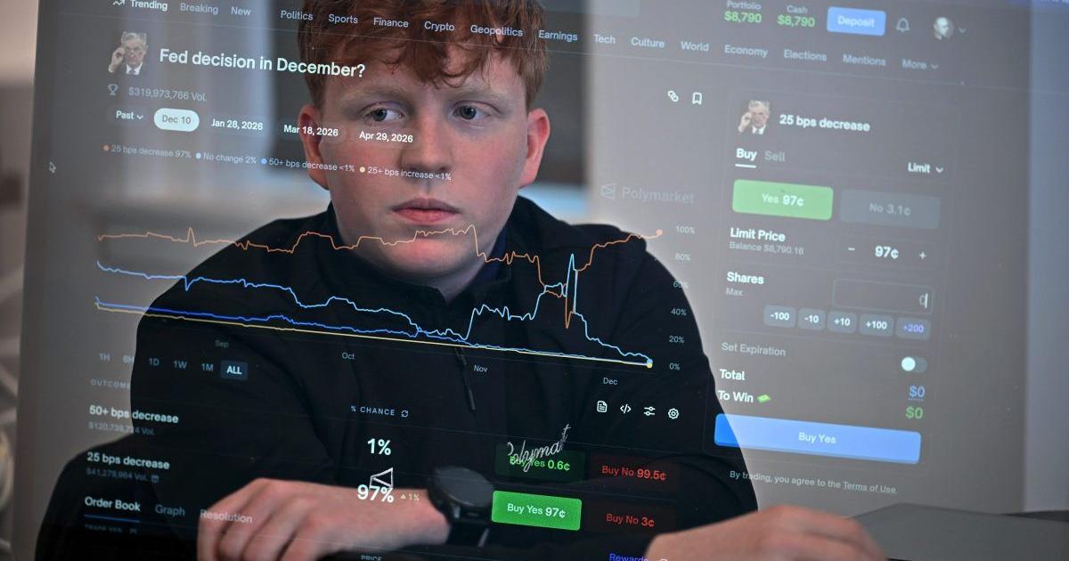 Capitol News Illinois | Illinois regulators say prediction markets are illegal gambling, but bettors — and the Trump family — love them