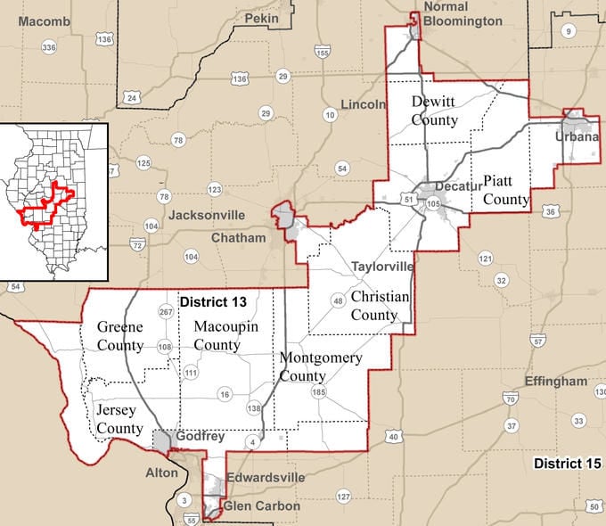 13th Congressional District Georgia Map Map