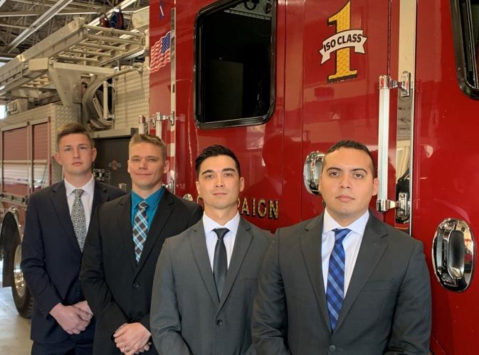 New Champaign firefighters