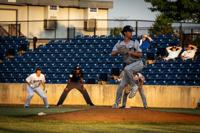 Cam Robinson pitching