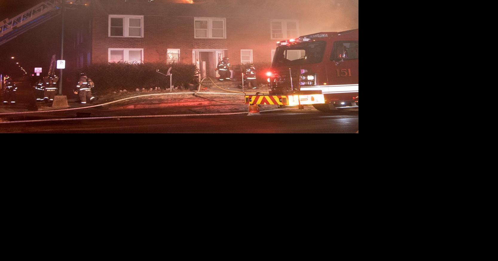 Updated: Fire damages Champaign apartment building | News | news ...