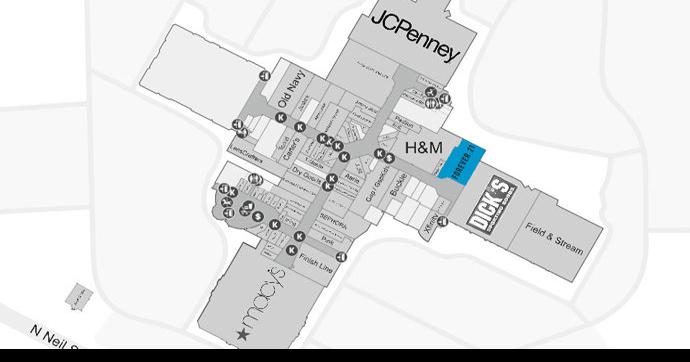 Mall Map  fingerlakesmall