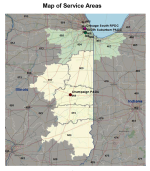 USPS says issues for areas with 618 zip codes are 'being resolved'