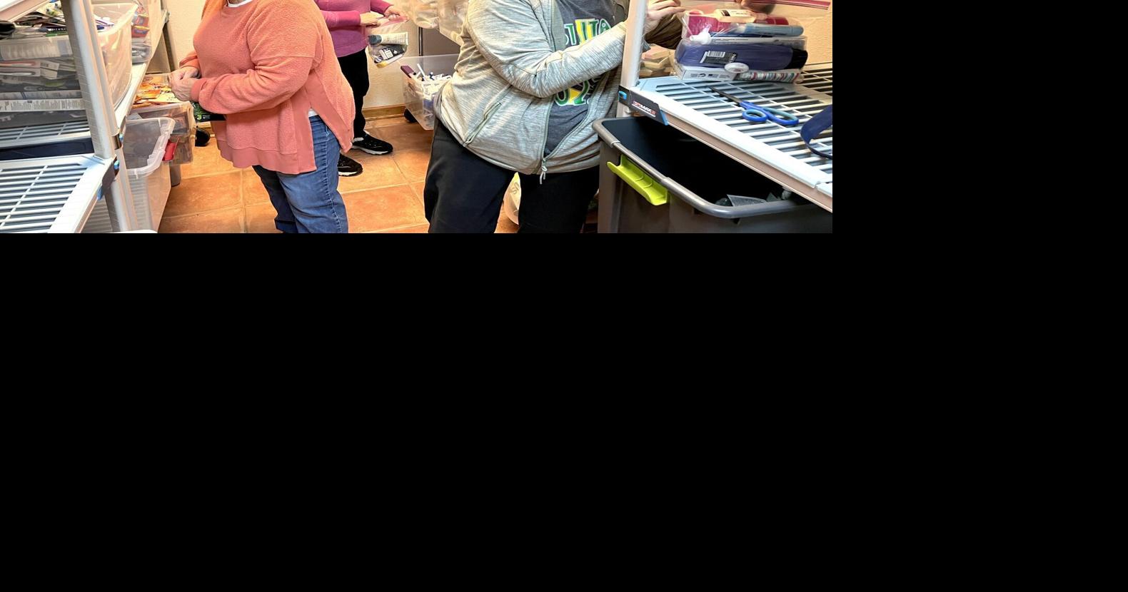 Help fill a knapsack for someone in need